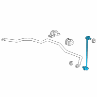 OEM 2014 Acura RDX Link Complete , Stabilizer L Diagram - 51325-TX4-A01