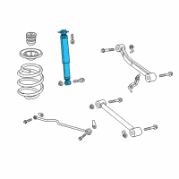 OEM 2021 Jeep Wrangler ABSBR Pkg-Suspension Diagram - 68382606AB