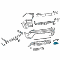 OEM 2019 Jeep Cherokee Exhaust-TAILPIPE Diagram - 68388822AA