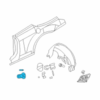 OEM Chrysler 200 Housing-Fuel Filler Diagram - 5074400AB