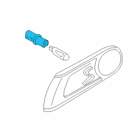 OEM BMW M6 Bulb Socket Diagram - 63-13-8-360-205