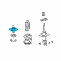 OEM 2008 Chevrolet Equinox Mount Diagram - 96842635