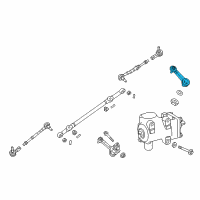 OEM Nissan Arm-Pitman Diagram - 48501-EZ00B