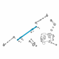 OEM Nissan Titan XD Rod Assy-Relay Diagram - 48560-EZ00C