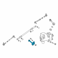OEM 2012 Nissan NV2500 Idler Assy-Steering Diagram - 48530-1PA0A