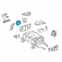 OEM 2018 Toyota Prius C Sensor Diagram - 89892-52011