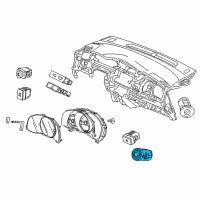 OEM 2021 Honda Passport Switch Assembly Diagram - 35881-TG7-A04