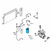 OEM Mercury Drier Diagram - 9M6Z-19959-A