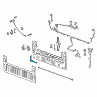 OEM 2021 GMC Sierra 3500 HD Hinge Diagram - 84708311