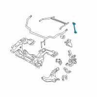 OEM 2003 Nissan Pathfinder Rod Assy-Connecting, Stabilizer Diagram - 54618-3W400