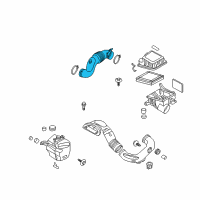 OEM 2010 Kia Rondo Hose-Air Intake Diagram - 281382G510