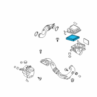 OEM 2006 Kia Optima ELEMENT-AIR CLEANER Diagram - 281132G000AS