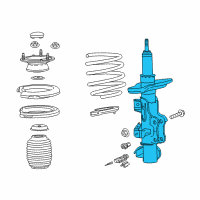 OEM 2017 Cadillac CTS STRUT ASM-FRT SUSP Diagram - 84427197