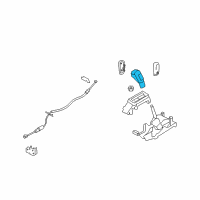 OEM Lincoln Shift Knob Diagram - 7L7Z-7213-Q