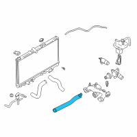 OEM Dodge Avenger Tube-Water Inlet Diagram - MD198102