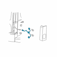OEM 2007 Hummer H3 Socket & Wire Diagram - 10395344