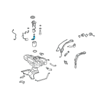 OEM Toyota Corolla Fuel Pump Diagram - 23220-0T201