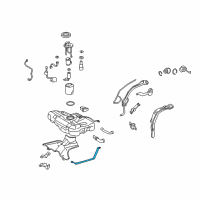 OEM 2019 Toyota Corolla Mount Strap Diagram - 77601-02161