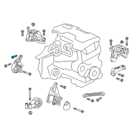 OEM Pontiac Aztek Bolt-Metric Heavy Hexagon Flange Head Reduce Diagram - 11515769