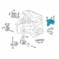 OEM 2015 Buick Verano Mount Asm-Engine Diagram - 13347454