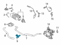 OEM Toyota Corolla Cross EGR Vacuum Control Diagram - 89421-06020