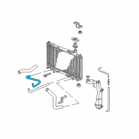 OEM 2001 Honda Civic Hose (620MM) (ATf) Diagram - 25212-PLM-A05