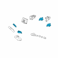 OEM 2008 Acura TSX Sensor Assembly, Initiator Diagram - 39360-STK-A01
