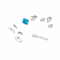 OEM Acura Unit Assembly, Tpms Diagram - 39350-STK-305