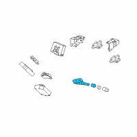 OEM TPMS Sensor Assembly Diagram - 42753-STK-A04