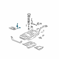 OEM Acura Meter Diagram - 17630-S3V-A51