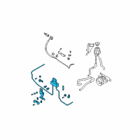 OEM 2008 Nissan Xterra Oil Cooler Assembly, Power STEERING. Diagram - 49790-EA000