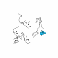 OEM 2017 Nissan Frontier Pump Power Steering Diagram - 49110-9BA0A