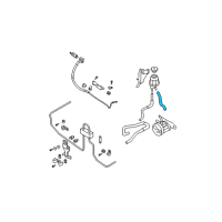 OEM 2008 Nissan Frontier Hose Assy-Suction, Power Steering Diagram - 49717-EA000