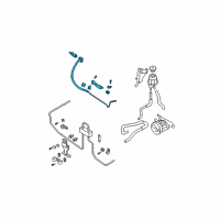 OEM 2005 Nissan Frontier Hose And Tube Assembly Diagram - 49720-9BA0A