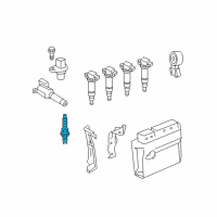 OEM Toyota Spark Plug Diagram - 90919-01233