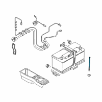 OEM BMW 335i Mounting Screw Diagram - 61-21-7-577-620