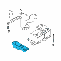 OEM BMW X6 Battery Cover Diagram - 51-47-6-981-050