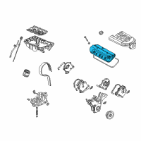 OEM Honda Cover, FR. Cylinder Head Diagram - 12310-P8A-A00