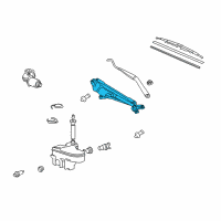 OEM Lexus GS460 Link Assy, Windshield Wiper Diagram - 85150-30690