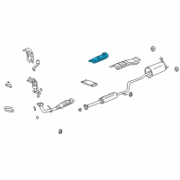 OEM 2002 Honda Insight Cover (Lower) Diagram - 18181-P28-A00