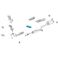 OEM Honda Insight Cover (Upper) Diagram - 18182-PHM-G00