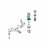 OEM 2002 Chevrolet Venture Seat, Front Spring Diagram - 22166979