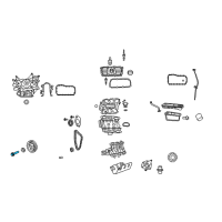 OEM 2000 Dodge Caravan Bolt-HEXAGON FLANGE Head Diagram - 6502976