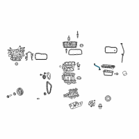 OEM 2009 Jeep Wrangler Tube-Engine Oil Diagram - 4666028AA