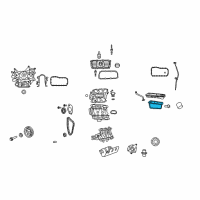 OEM 2007 Jeep Wrangler Pan-Oil Diagram - 4666021AC