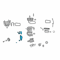 OEM 2008 Jeep Wrangler Chain-Engine Timing Diagram - 68001402AA