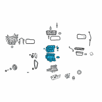 OEM Chrysler Town & Country Plenum-Intake Manifold Diagram - 4781578AP