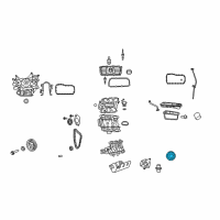 OEM 2007 Dodge Caravan Rotor-Oil Pump Diagram - 4892831AA