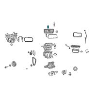 OEM 2011 Jeep Wrangler Valve-PCV Diagram - 4648973AD