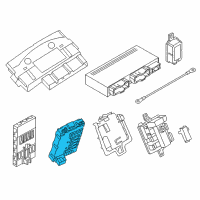 OEM 2016 BMW 435i xDrive CONTROL UNIT, REAR ELECTRONI Diagram - 61-35-9-499-001